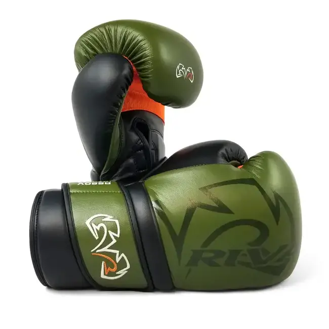 Rival Bokshandschoenen -  RS80V Impulse Sparring Gloves - Khaki/black