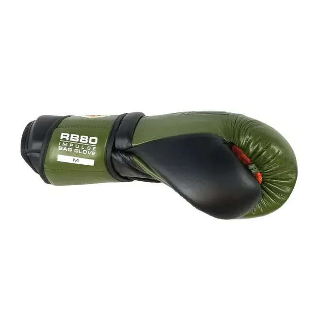 Rival Bokshandschoenen -  RS80V Impulse Sparring Gloves - Khaki/black
