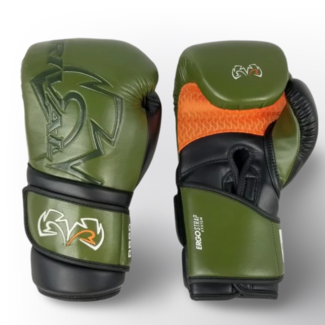 Rival Bokshandschoenen -  RS80V Impulse Sparring Gloves - Khaki/black