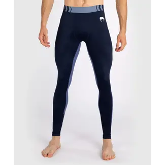 Venum COMPRESSIE BROEK - Tempest Men's Spats - Navy Blue/Blue