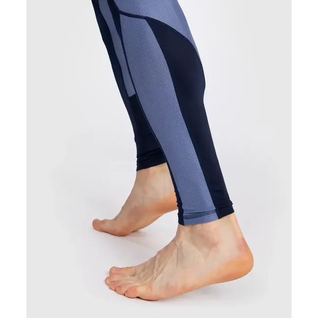 Venum Venum - COMPRESSIE BROEK -  Tempest Men's Spats - Navy Blue/Blue
