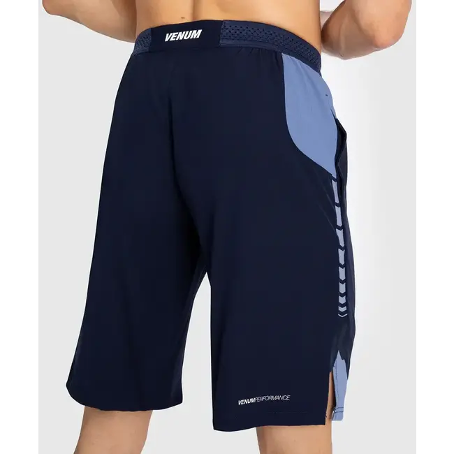 Venum TRAININGS short - Tempest Men's Training Shorts - Navy Blue/Blue