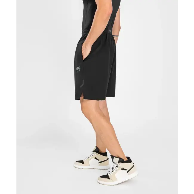 Venum VENUM - G FIT TRAININGS SHORT - BLACK/BLACK