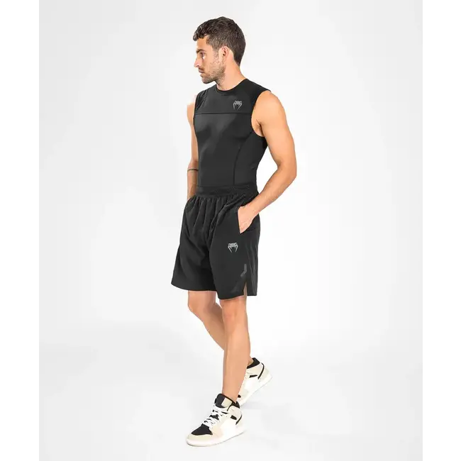 Venum VENUM - G FIT TRAININGS SHORT - BLACK/BLACK