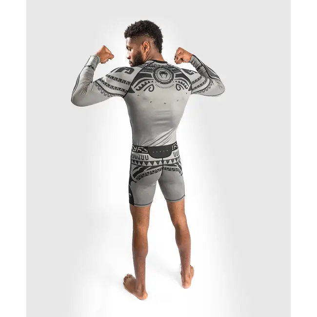 Venum VENUM - Rashguard (LONG SLEEVE) -  NAKAHI - GREY