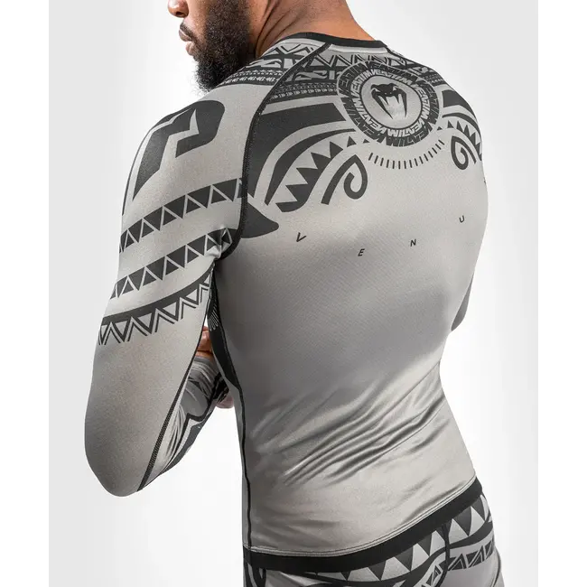 Venum VENUM - Rashguard (LONG SLEEVE) -  NAKAHI - GREY