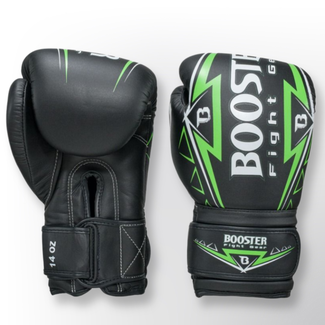 Booster Fightgear Bokshandschoenen - WAR - ZWART/GROEN