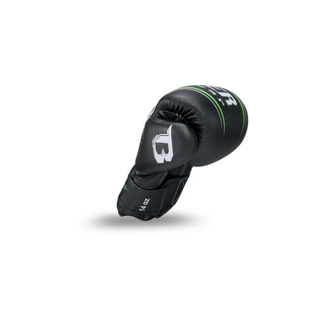 Booster Fightgear Bokshandschoenen - WAR - ZWART/GROEN