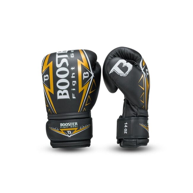 Booster Fightgear Bokshandschoenen - WAR - ZWART/GOUD