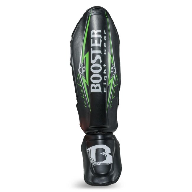 Booster Fightgear Scheenbeschermers - SG WAR - Zwart/groen