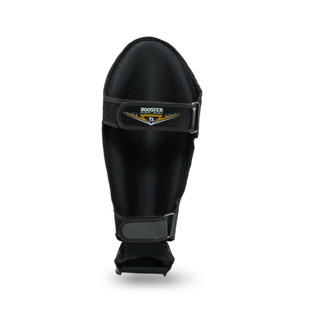 Booster Fightgear scheenbeschermers - WAR - ZWART/GOUD