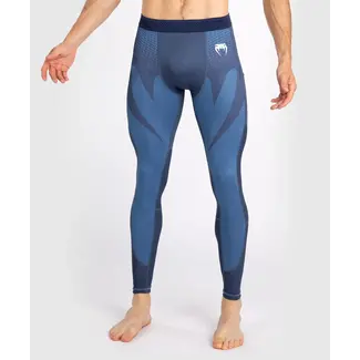 Venum COMPRESSIEBROEK SPATS - ATTACK - NAVY BLUE