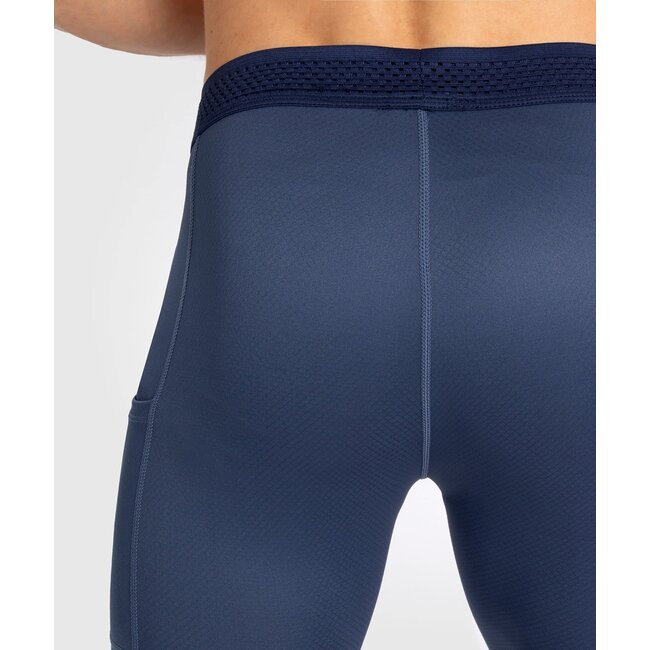 Venum Venum - COMPRESSIEBROEK SPATS - ATTACK - NAVY BLUE