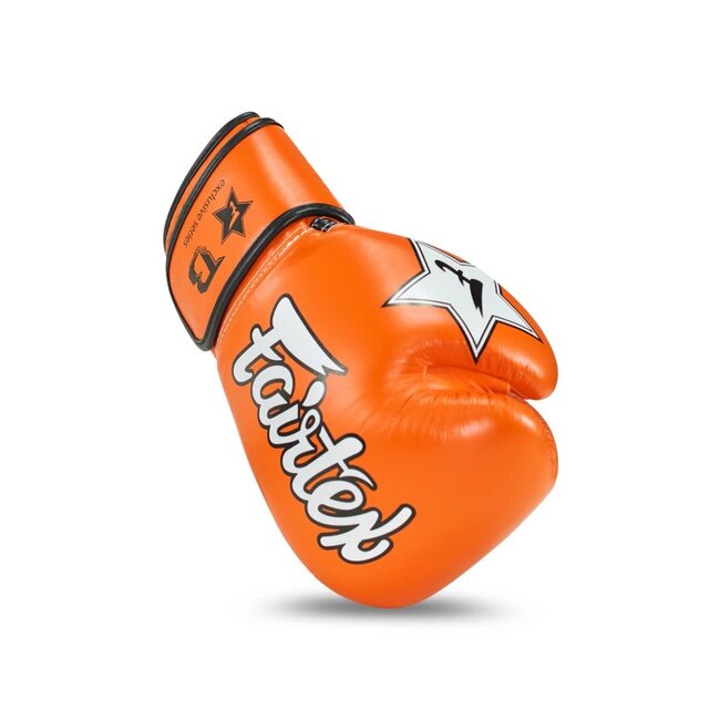 FAIRTEX Fairtex x Booster FXB BG V2 – Leren Bokshandschoenen – Oranje