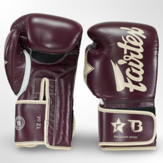 FAIRTEX Fairtex x Booster FXB BG V2 – Leren Bokshandschoenen – Bruin/Crème