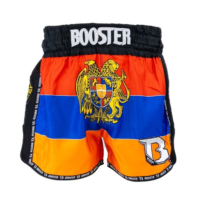 Booster Fightgear TBT COUNTRY ARMENIA SHORT BLACK/ORANGE