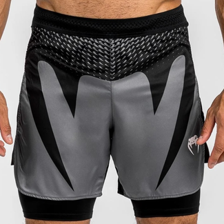 Venum Venum Attack Fight Shorts (MET COMPRESSIE SHORT) - Zwart