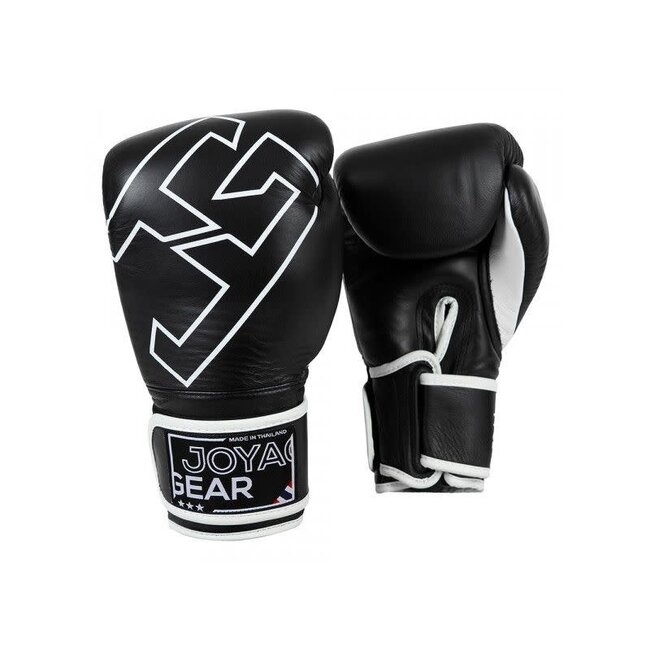 JOYA JOYA. - B0KSHANDSCHOENEN -  STRIKE  -ZWART/WIT