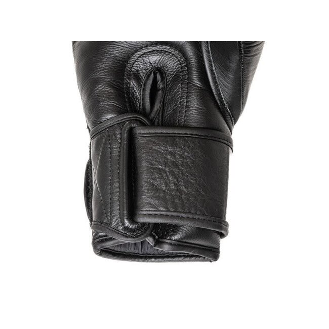JOYA Joya Strike Professionele Bokshandschoenen – Zwart/Zwart – Echt Leer