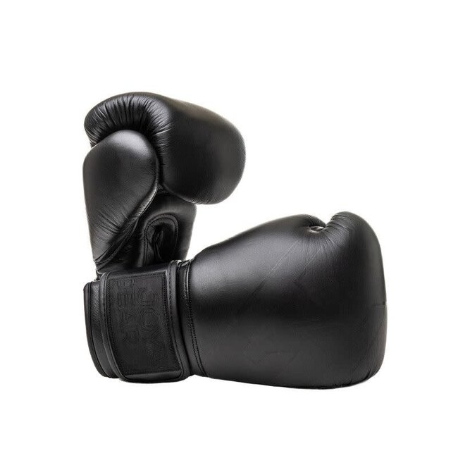 JOYA Joya Strike Professionele Bokshandschoenen – Zwart/Zwart – Echt Leer