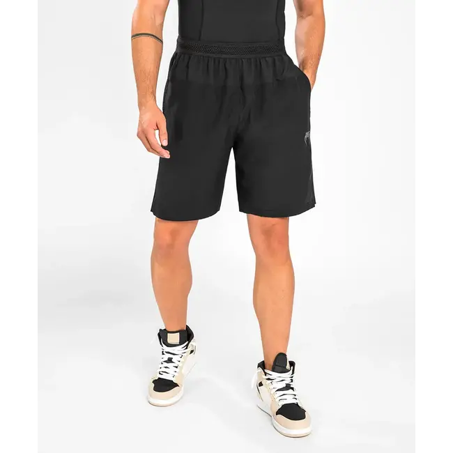 Venum VENUM - G FIT TRAININGS SHORT - BLACK/BLACK