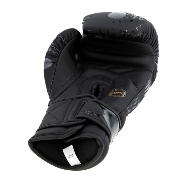 King Pro Boxing BOKSHANDSCHOENEN - KPB/BG SHOGUN 2 - ZWART GOUD