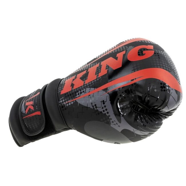 King Pro Boxing KING - BOKSHANDSCHOENEN - KPB/BG SHOGUN 3 - ZWART/ROOD