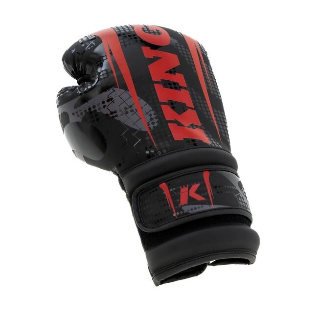 King Pro Boxing KING - BOKSHANDSCHOENEN - KPB/BG SHOGUN 3 - ZWART/ROOD