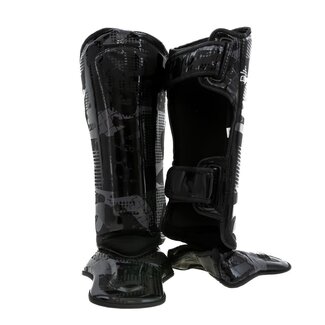 King Pro Boxing Scheenbeschermers Shogun 1 - Black on Black