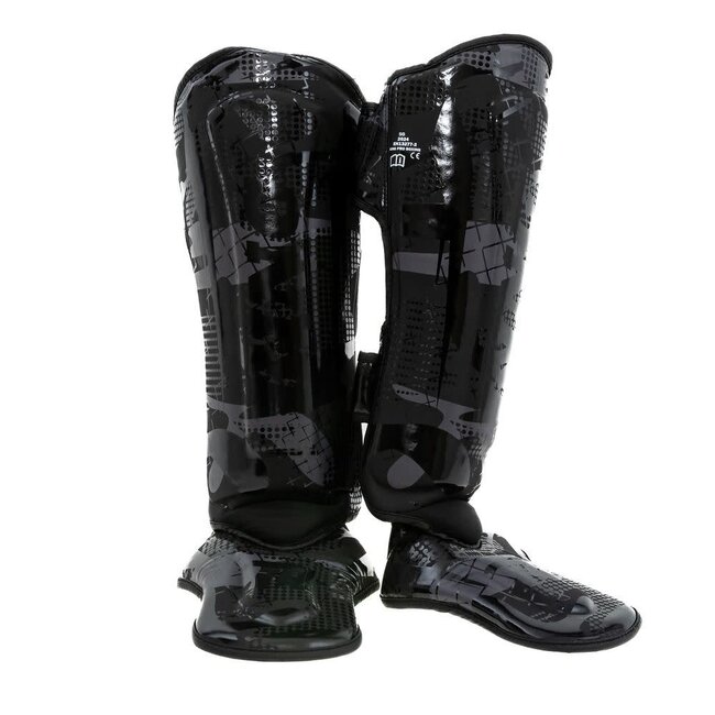 King Pro Boxing Scheenbeschermers Shogun 1 - Black on Black