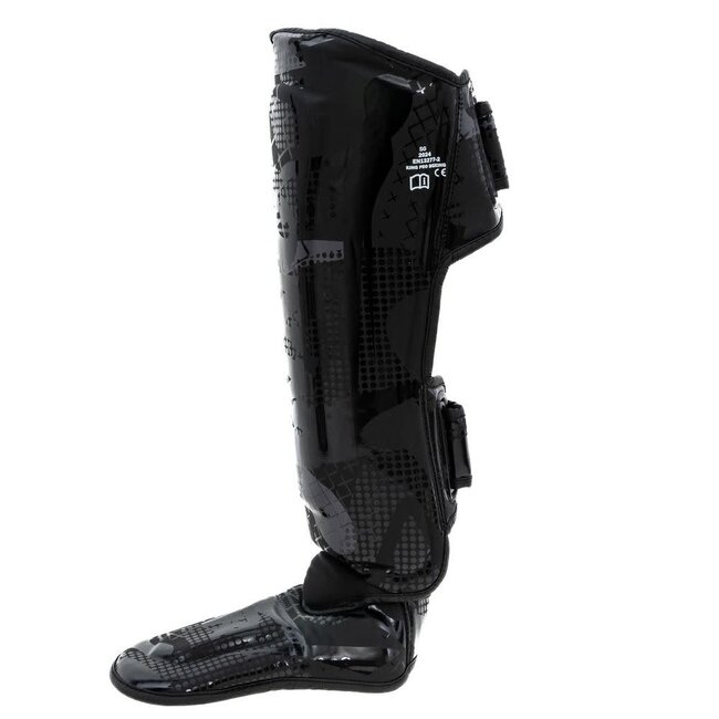 King Pro Boxing Scheenbeschermers Shogun 1 - Black on Black