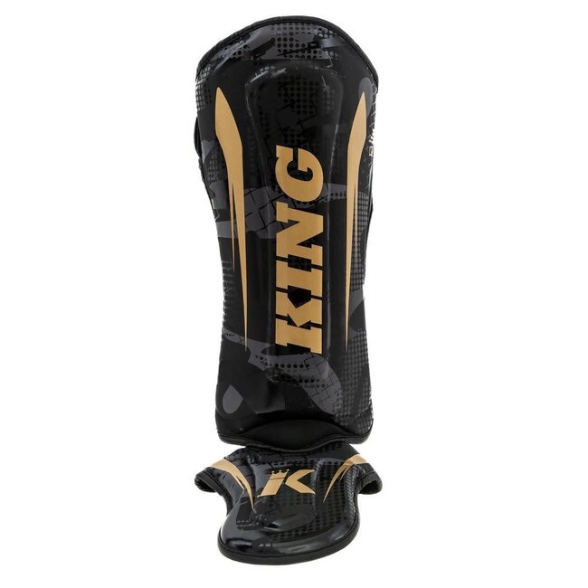 King Pro Boxing KING - SCHEENBESCHERMERS - SHOGUN  2 - ZWART/GOUD