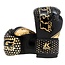 King Pro Boxing BOKSHANDSCHOENEN VOOR KIDS - KPB/BG Hexagon 2 - ZWART/GOUD