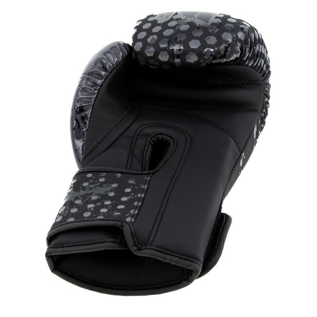 King Pro Boxing BOKSHANDSCHOENEN VOOR KIDS - KPB/BG Hexagon 1 - BLACK/BLACK