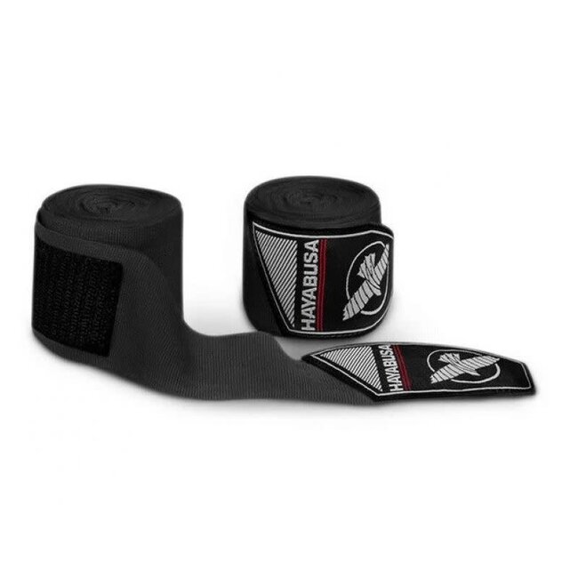 Hayabusa Perfect Stretch Bandages – Zwart – Stevige Pols- en Handbescherming