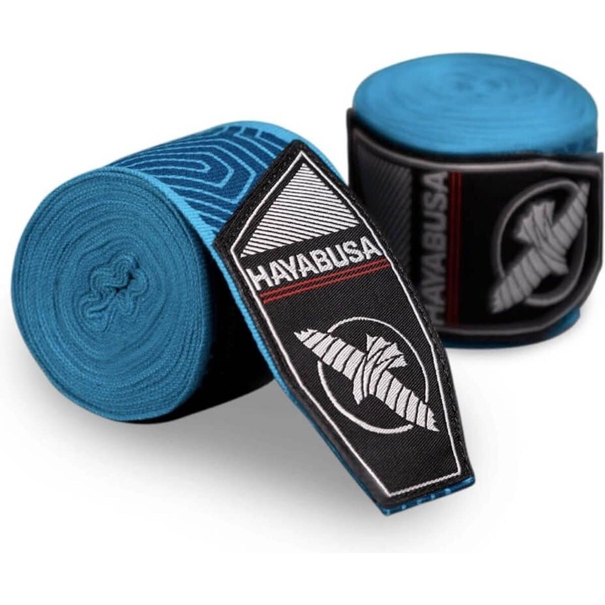 Hayabusa Perfect Stretch bandes de boxe – bleu Geo