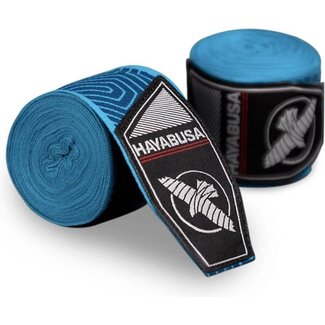 Hayabusa Perfect Stretch Bandages – Blauw Geo –