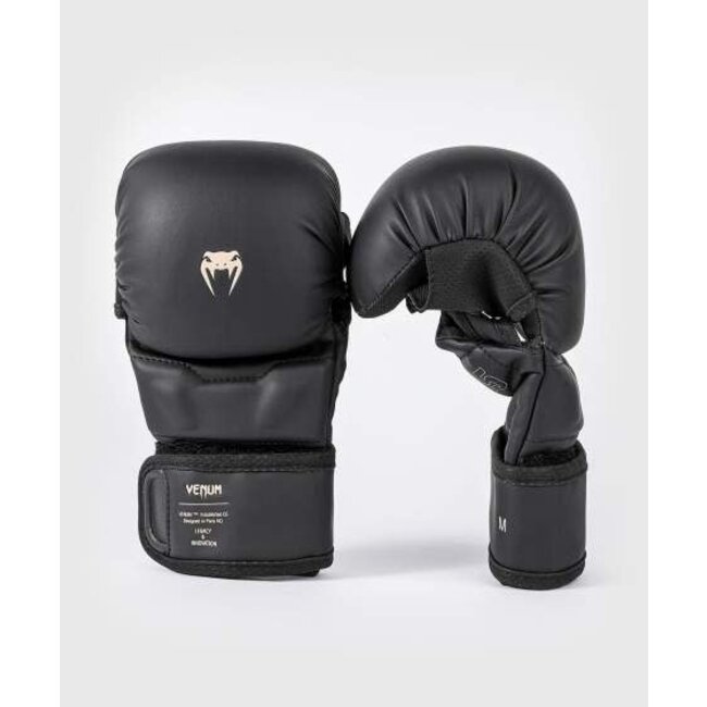 Venum Venum Impact Evo Sparring MMA Gloves - Black