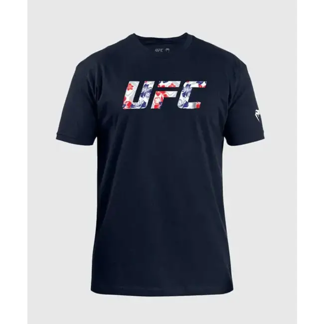 UFC Adrenaline Unrivaled by Venum Max Holloway Men's T-Shirt - Midnight Navy