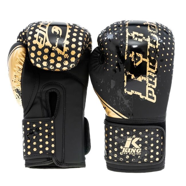 King Pro Boxing Hexagon FIGHTSET VOOR KIDS - BLACK/GOLD