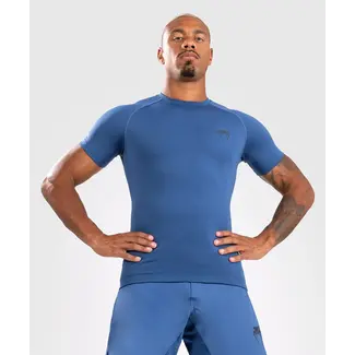 Venum Contender Men’s Short Sleeve Rashguard - Blue