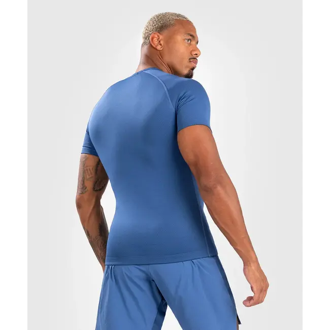 Venum Venum Contender Men’s  Short Sleeve Rashguard - Blue
