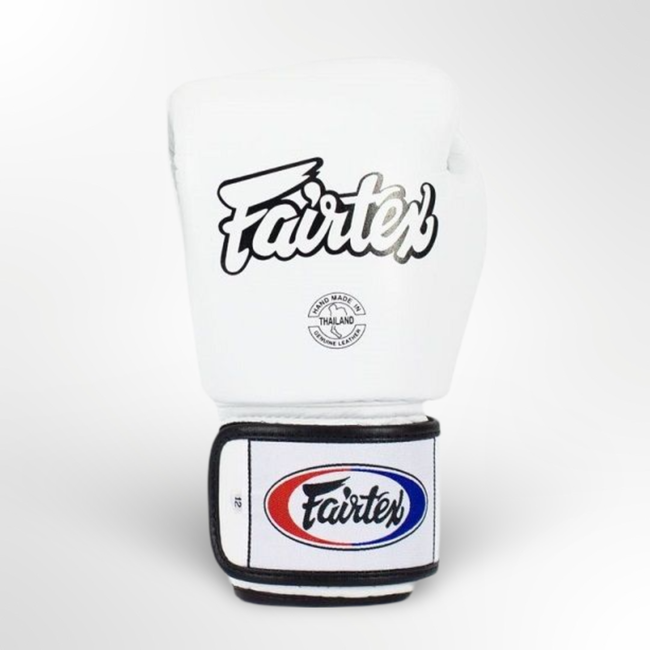 FAIRTEX BGV1 Leren Bokshandschoenen – Wit
