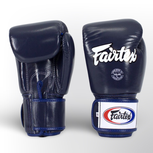 FAIRTEX BGV1 Leren Bokshandschoenen – Blauw