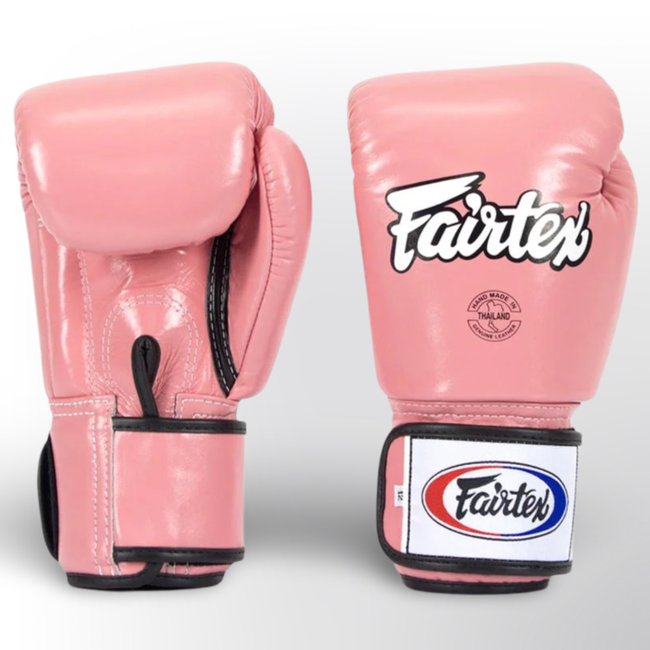 FAIRTEX Fairtex BGV1 Bokshandschoenen – Roze– Echt Leer – Thaise Kwaliteit