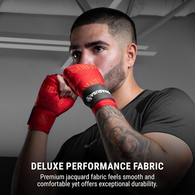 Hayabusa HAYABUSA - BANDAGES -  Deluxe Hand Wraps - ROOD