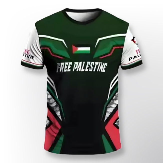 Fightsense FREE PALESTINA - DRY FIT SHIRT -V1