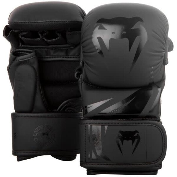 Venum Challenger 3.0. - MMA Sparring gants - noir/noir