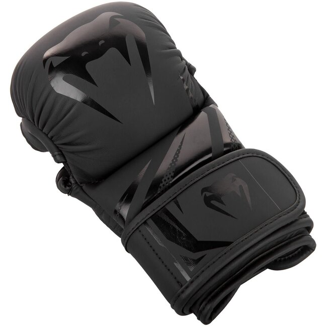 Venum Challenger 3.0. - MMA Sparring Handschoenen - Zwart/Zwart
