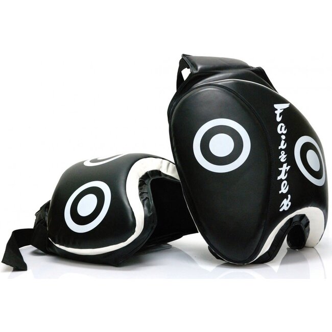 FAIRTEX Fairtex TP3 Lowkick Pads Zwart – Bovenbeenbescherming voor Lowkick Training